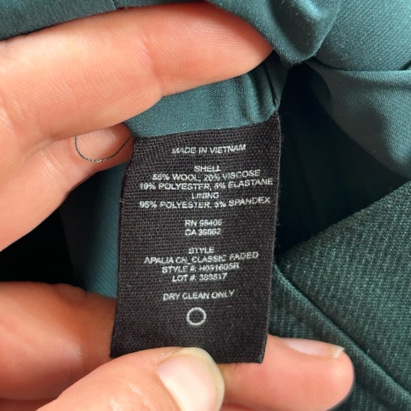 THEORY Wool Apalia Sheath Dress Front Zipper size 2 Professional Preppy Office - Picture 14 of 14